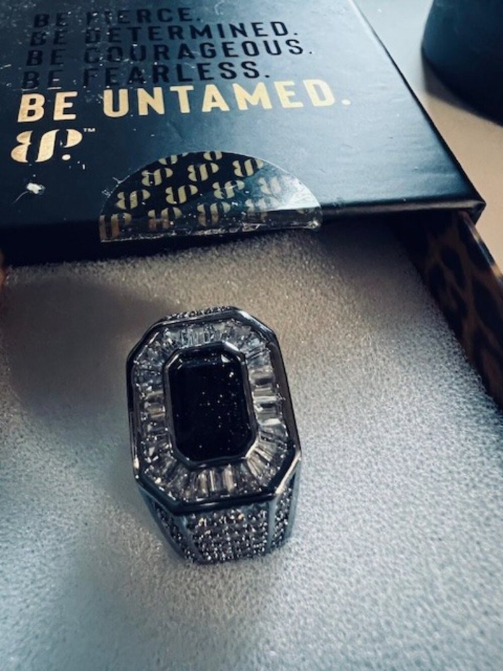 BOMB PARTY UNTAMED SIZE 12 RING "DECEPTIVELY EXOTIC"